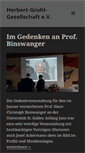 Mobile Screenshot of herbert-gruhl.de